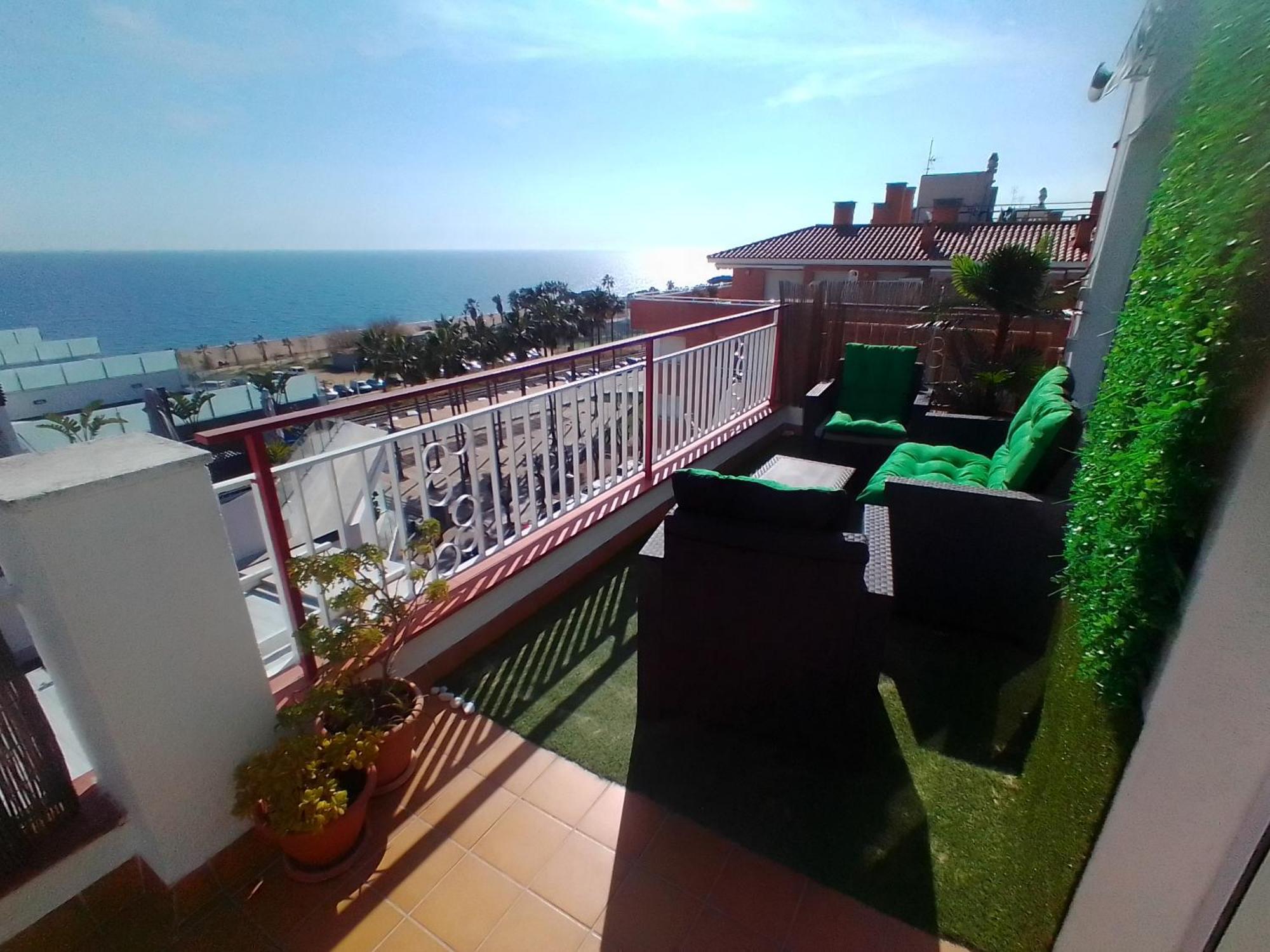 Terraza Al Mar Lägenhet Pineda de Mar Exteriör bild