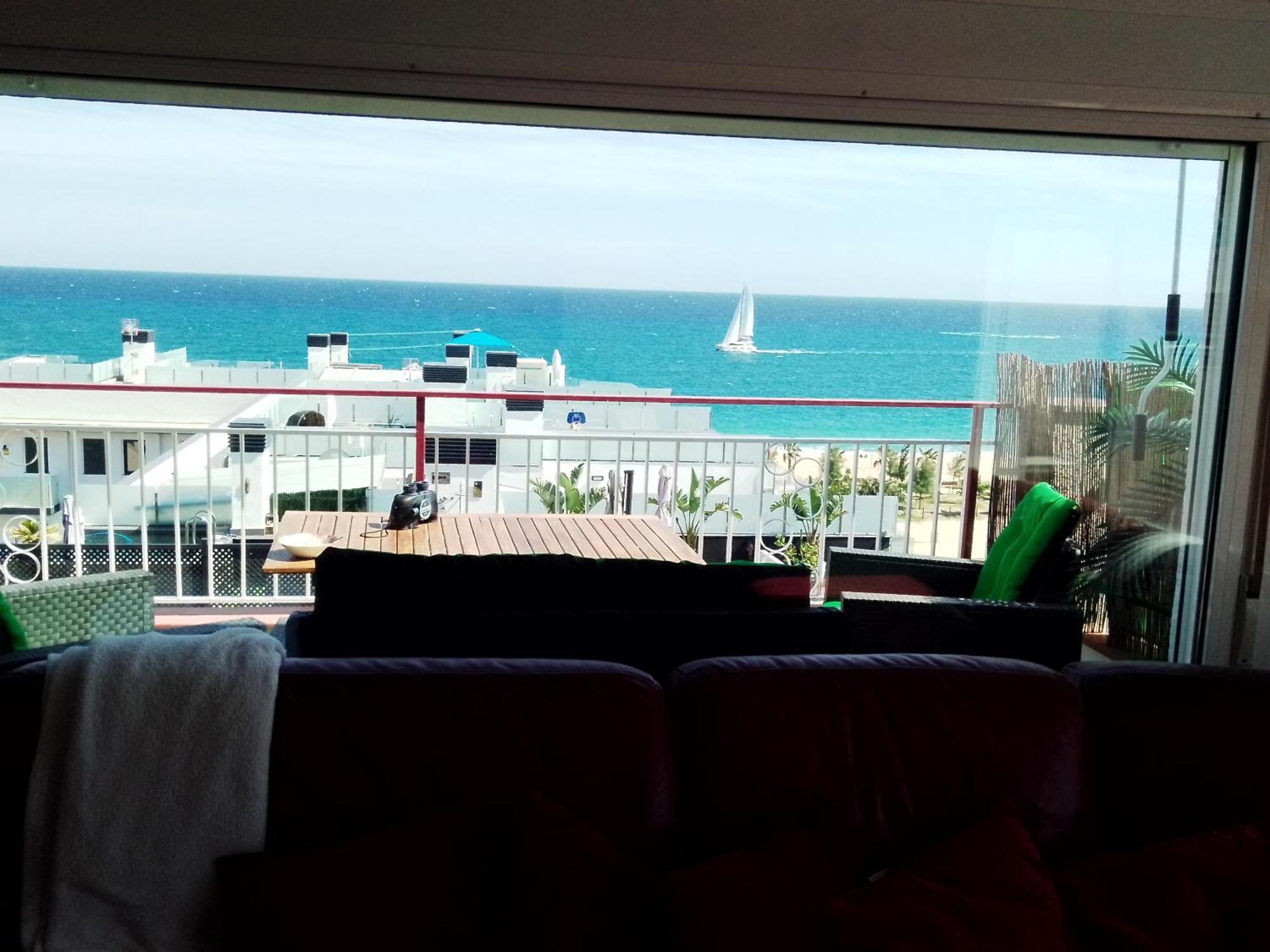 Terraza Al Mar Lägenhet Pineda de Mar Exteriör bild